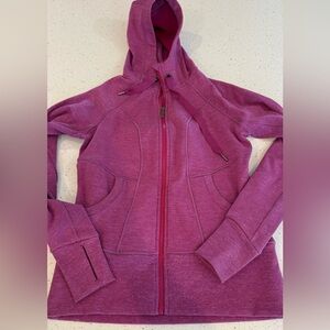 Athleta Strength Hoodie Full Zip Sweater Jacket Womens Small Running Activewear